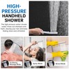G-Promise All Metal 12 Inch Shower Head with Massage Mode
