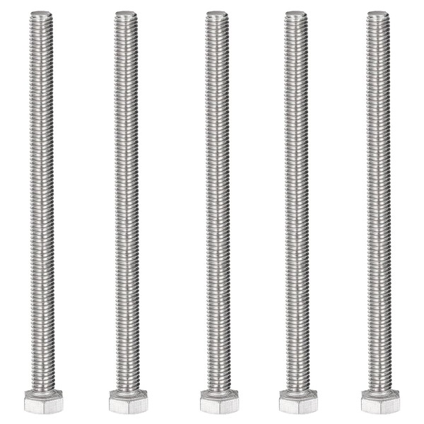 MroMax M8 - Tornillos hexagonales M8-1,25 x 120 mm UNC