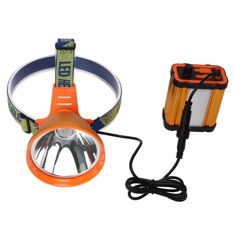 Mining Headlamp Strong Light Rechargeable LED Safety Mining Headlight with