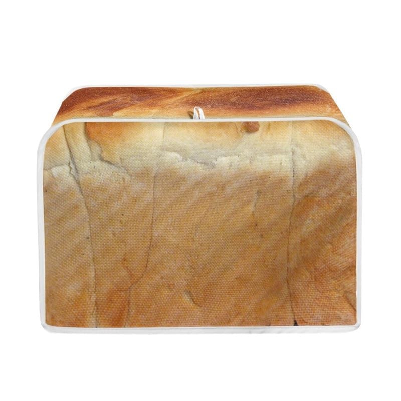 Uskorhein Vivid Funny Bread Pattern Toaster Cover,Waterproof Toaster Cover Bread