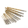 26-Piece Hexagonal Drill Bit Set, 1.5-6.5 mm Drill Bit with