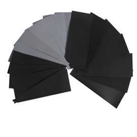 Sandpaper 120 to 3000 Grits 42 Sheet Wet and Dry Sandpaper Assorted Grit Sand paper for Polishing Wood Furniture Finishing Metal Sanding and Home Improvement
