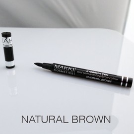 Makki Semi-Permanent Eyebrow Colouring Pencil Long Soft Eyebrows Natural Brown