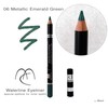 06 Metallic Emerald Green Waterline Kohl Eyeliner - Special Kajal
