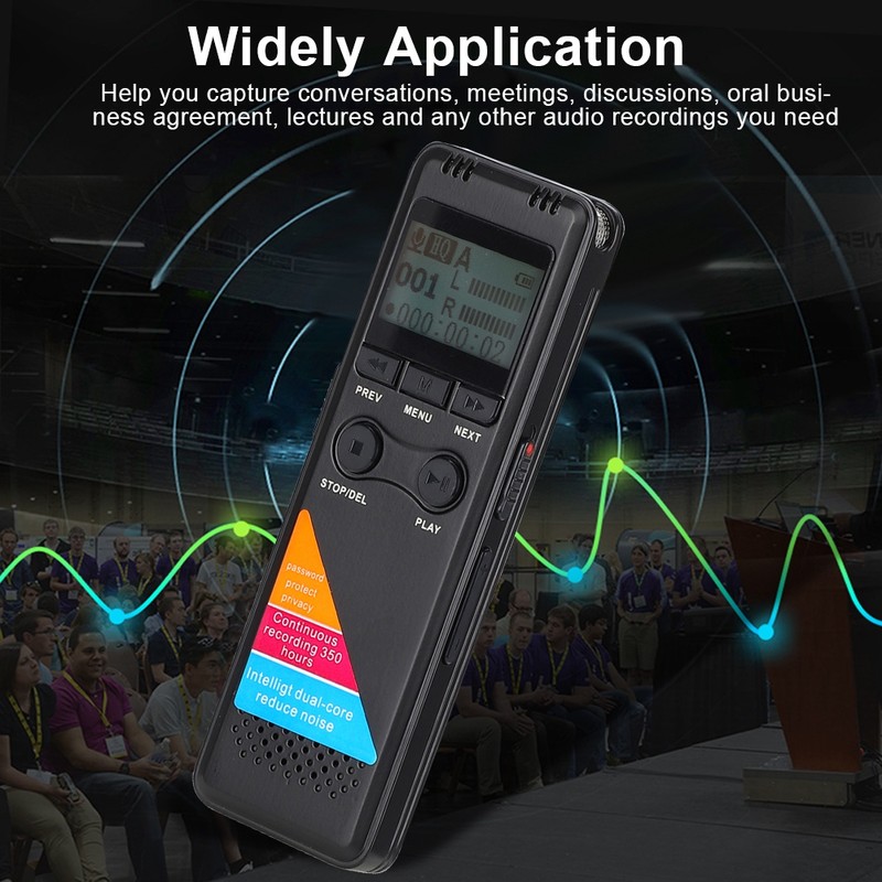 MP3 MP4 8GB 3.5mm Stereo LCD Screen Portable HD USB