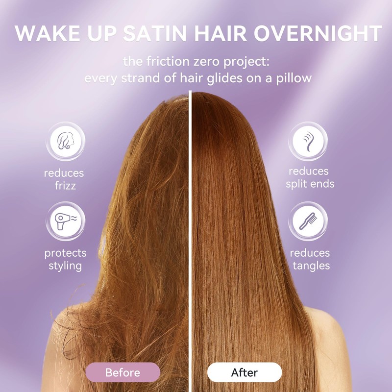 Tyfitb Satin Pillowcase Set for Hair & Skin Care –