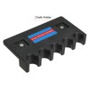PATIKIL 1Pcs 5 Holes Cue Holder, Plastic Portable Pool Stick