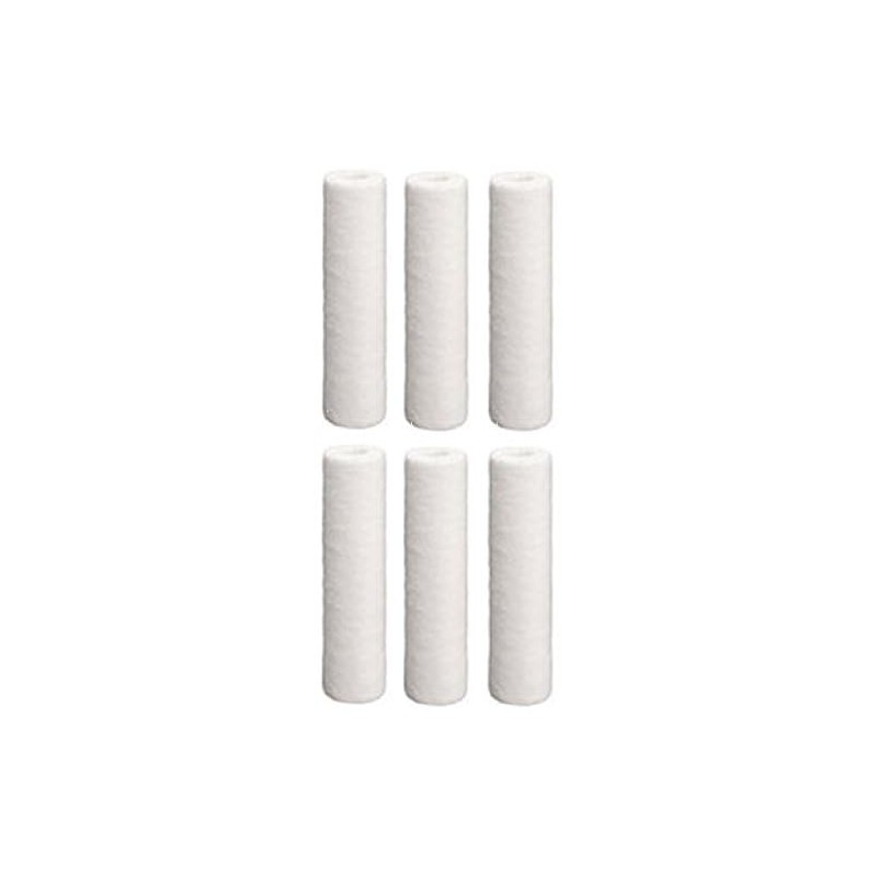 Hydronix SDC-25-1005 Sediment Polypropylene Water Filter Cartridge 6 Pack