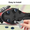 22PCS Cricket Spikes, Batsman-Specific Cricket Spikes Replacement Accessories with Spanner
