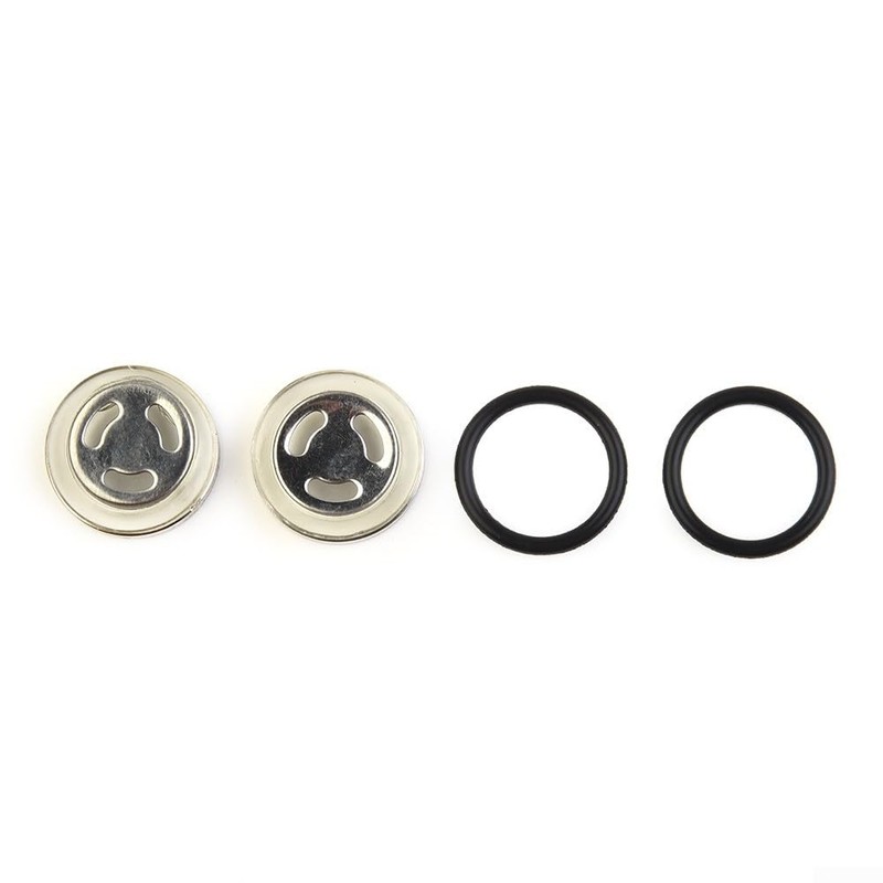 2 Pack of Reliable 18mm Motorcycle Brake Master Cylinder Sight
