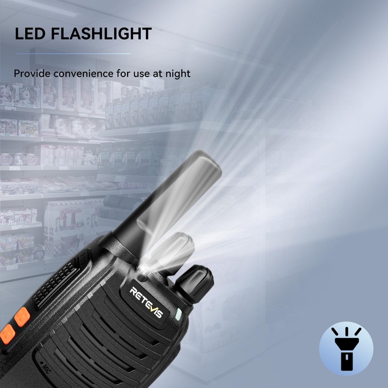Retevis H-777 2 Way Radios, Walkie Talkies for Adults, Rechargeable