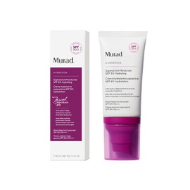 Murad Superactive SPF 50 - Hidratante Facial con Protector Solar 3 en 1: Alta Hidratación con Ácido Hialurónico - 50ml