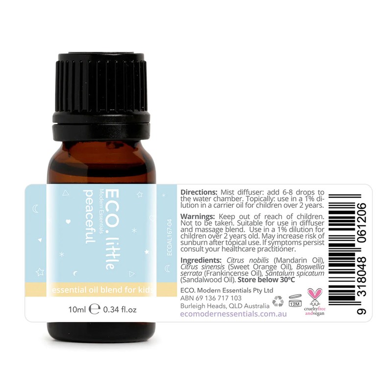 ECO. Modern Essentials Little Peaceful Essential Oil Blend, Blend 10ml