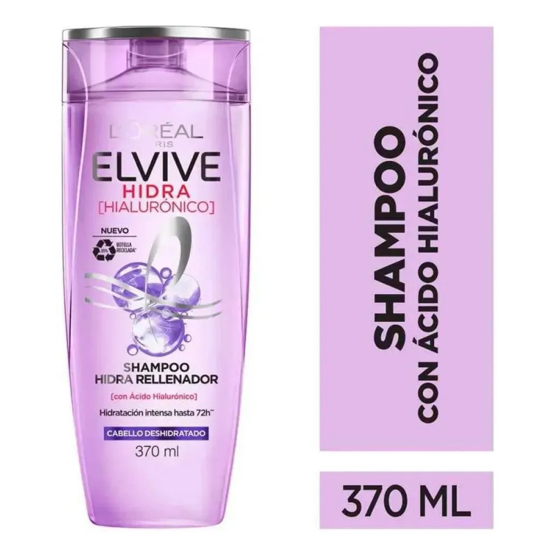 Shampoo Hidra Hialuronico 370 Ml Elvive