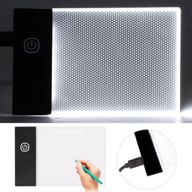 A6 LED Light Board, Mini LED Light Copy Board A6 Tracing Light Box Slim Light Pad Portable Tracing Flip Book Pad Light Tracing Box Children Children Drawing Light Box