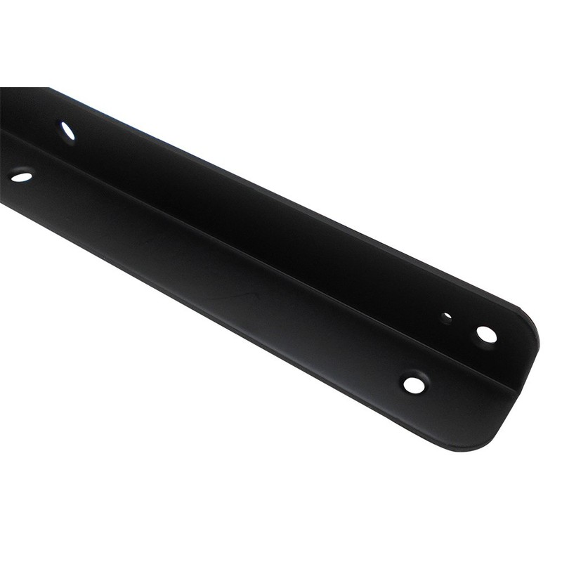 Yamaguchiyasu Seisakusho S-121 Color Long Angle (Iron), Black, 11.8 x