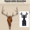ZUIWAN 1 PCS Adjustable European Mount Skull Hanger,Deer Skull Mount