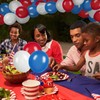 LOJAYUVE Juneteenth Day Latex Balloons with Ribbons, 45 Pack (12