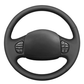MEWANT Steering Wheel Cover Compatible with Excursion 2002-2005 F-250 F-350 F-450 F-550 2003-2007 Microfiber Leather Steering Wheel Wrap
