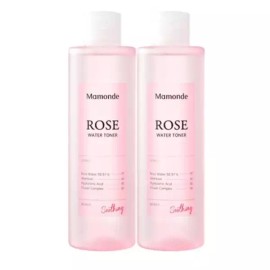 Mamonde 마몽드 로즈워터 토너 수분 보습 진정 250mlx2병 Mamonde Rosewater Toner Moisturizing Soothing 250ml x 2 Bottles