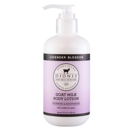 Dionis Goat Milk Hydrating Skincare Scented Cream, Rich & Creamy Daily Moisturizing Lavender Blossom Spice Body Lotion For Dry Skin, Made in the USA, Cruelty-Free & Paraben-Free, 8.5 oz Bottle