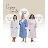 Women's Microfiber Robe by BOCA - Luxury Hotel Bathrobe, Long