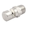 uxcell 1/4BSP 304 Stainless Steel Wide Angle Flood Jet Flat