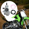 Carburetor w/Hose Compatible with Kawasaki KX65 KX80 Suzuki RM65 RM80