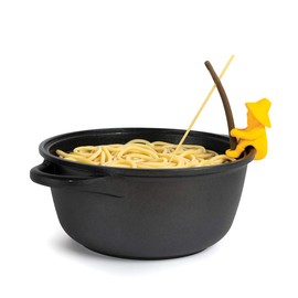 OTOTO Al Dente Pasta Man, Spaghetti Tester and Steam Releaser - 100% BPA Free and Food Safe Fun Housewarming Gifts - Dishwasher Safe Kitchen Tools and Gadgets