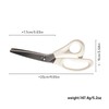 KEARING 9" Lightweight Pinking Shears - 5mm Plastic Handle Zigzag