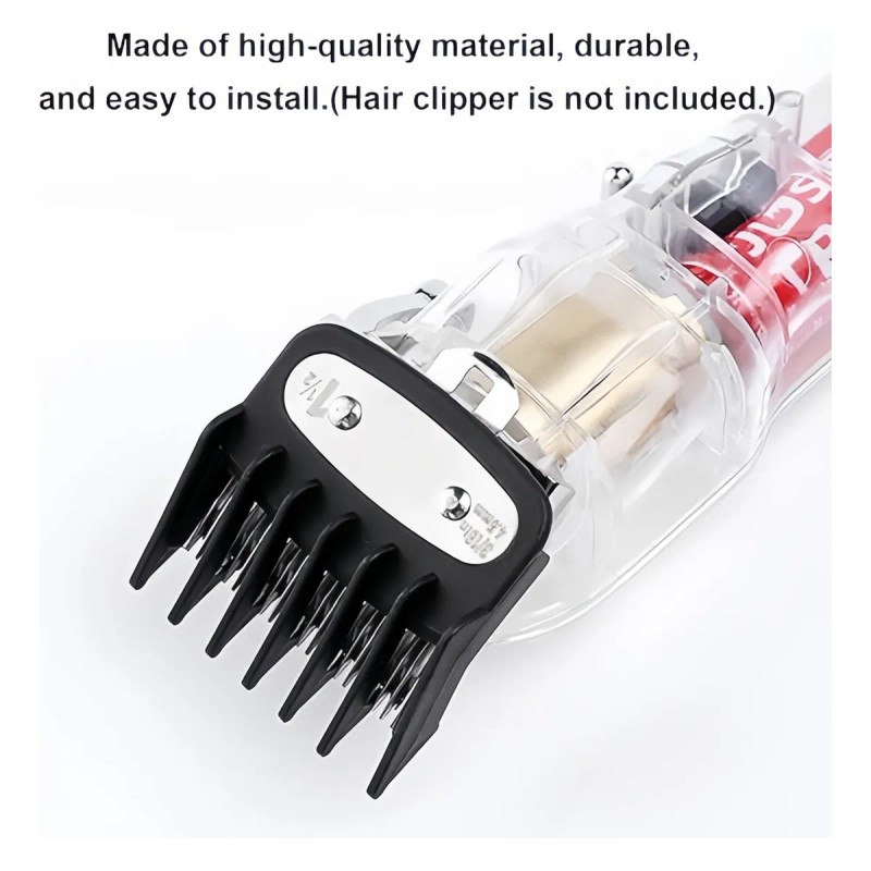 Peine Gua De Negro Para Rasuradora Profesional Wahl 3pcs