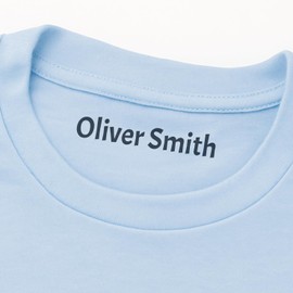 Kids Name Clothing Stamp, Black Ink, Clothing Fabric Stamp, Self Inking