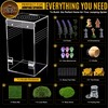 Feekoon Large Jumping Spider Enclosure Kit, Acrylic Insect Terrarium