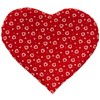 Linseed Cushion Heart Approx. 30 x 25 cm – Hearts