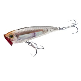 YO-ZURI Pop-up Lure 3D Inshore Popper (F) 70mm 8.5g R1210-RGLM - Real Grass Minnow