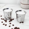 Easyworkz Stainless Steel Espresso Cups Double Wall Insulated 150ml Demitasse