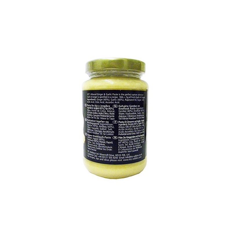 KTC Garlic & Ginger Paste (210g) by KTC