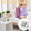 EsiFare Alarm Clock Temperature Humidity Thermometer/Hygrometer Digital Clock Table Clock