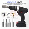 6-19mm Quick-Change 1/4 inch Hex Shank Metric Deep Socket Screwdriver