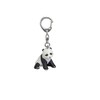 Papo Sitting Baby Panda Key Ring, Multicolor