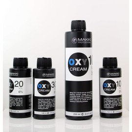 Makki Professional Oxy Cream Peroxide Developer 30 VOL(9 per cent) 250ml