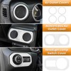 23PCS Full Set Interior Decoration Trim Kit for Jeep Wrangler