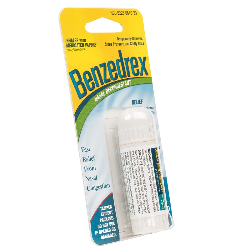 Benzedrex Nasal Decongestant Inhaler (Pack of 3)