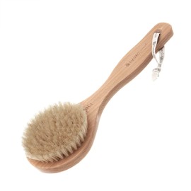 Hydrea London Dry Body Brush – Premium Exfoliating Dry Skin Brush with Natural Bristle, Dry Brush Cellulite Remover, Exfoliating Body Scrubber, Helps Improve Lymphatic Drainage, FSC® Certified Beechwood.