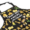 BAUNA Italian Food Kitchen Apron Chef Apron With Pocket I