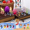 Bememo 200 Pcs Mini Jesus Figure Bulk Easter Tiny Jesus