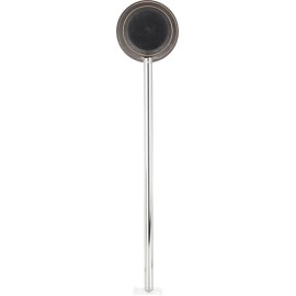 Low Boy Standard Wood Bass Drum Beater - Black, Copper Stripes