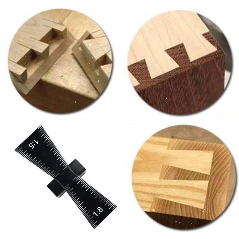 Swallow Tail Dovetail Marker Hand Cut Wood Joints Gauge Dovetail
