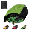 Zero Turn Mower Cover with Bagger Attachment,Waterproof Heavy Duty Fits