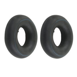 KIMISS 2 x 145/70-6 Tyre Inner Tube Set with Rubber Straight Valve Stem for 90cc Go Kart Hand Trucks Lawn Mowers
